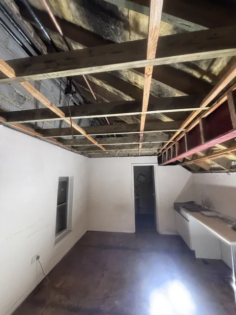 Controlled artex plasterboard strip-out in Crouch End