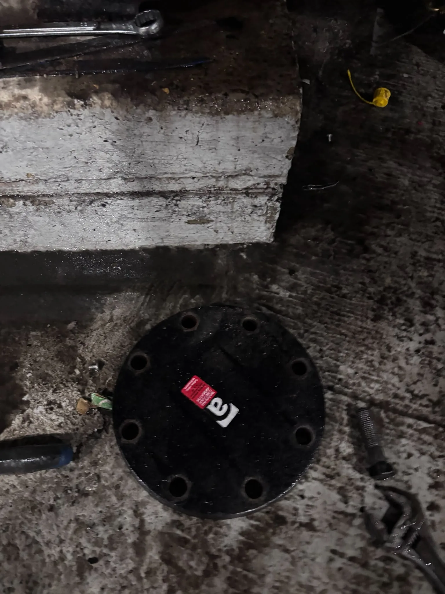 Artex scraping from a concrete ceiling during Crouch End refurbishment