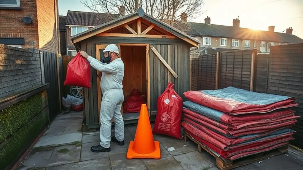Garage & Shed Roof Removal in Crouch End — HSE-licensed specialists